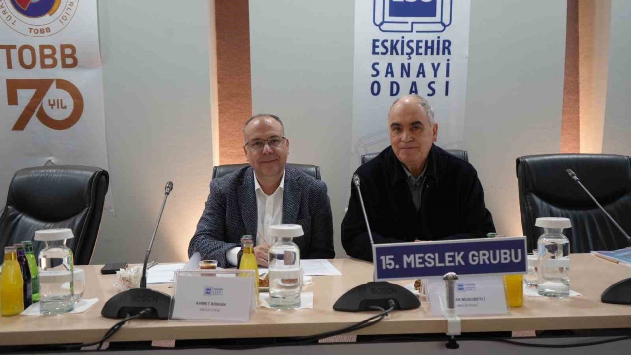 Eskişehir Sanayi Odası Nisan ayı meclis toplantısını gerçekleştirdi