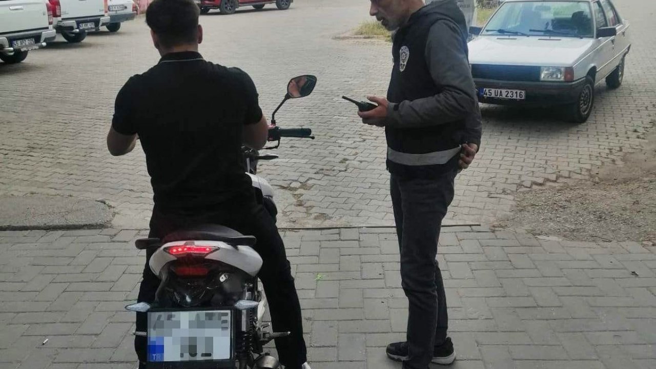 Manisa’da 257 motosiklet sürücüsüne ceza kesildi