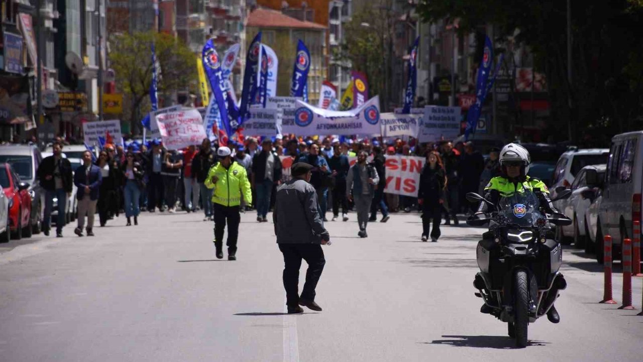 Afyonkarahisar’da 1 Mayıs kutlamaları