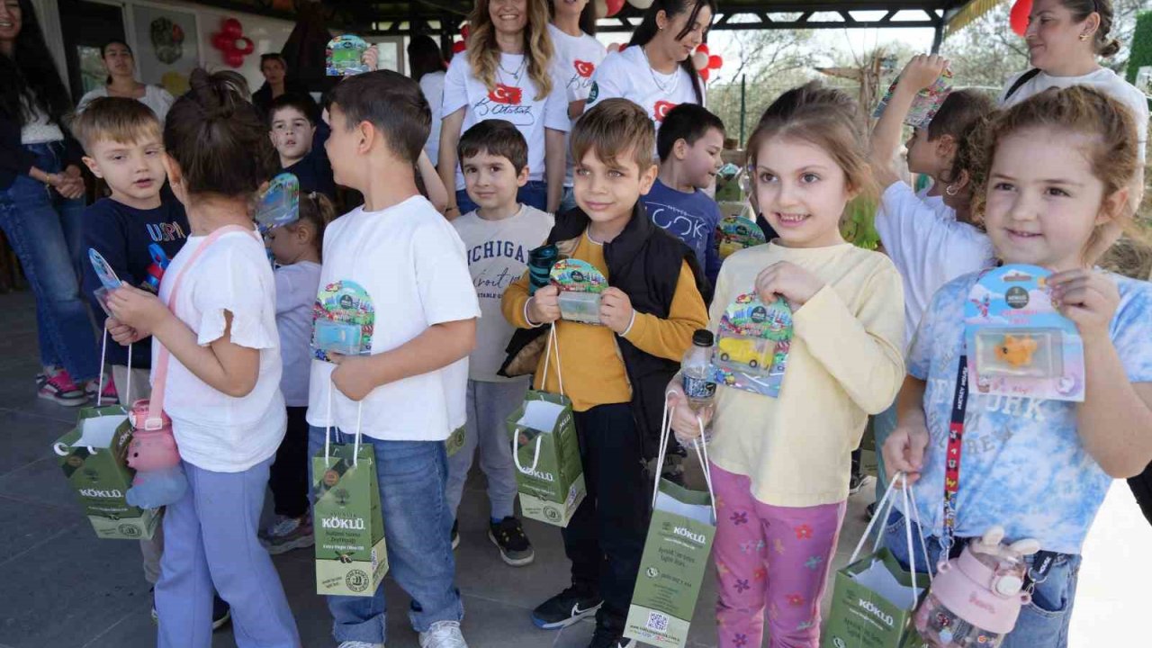 Oyuncaklı sabunla çocuklara hijyen alışkanlığı kazandırıyor