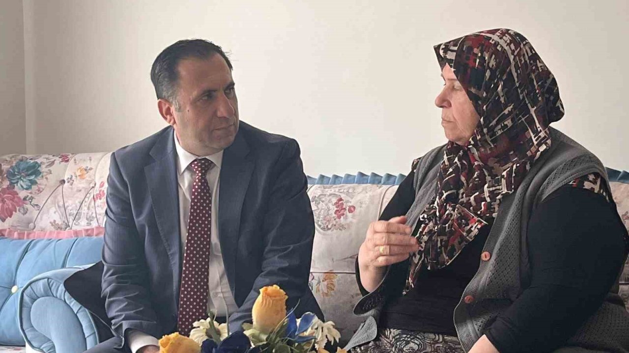 Şehit ailelerine vefa ziyareti