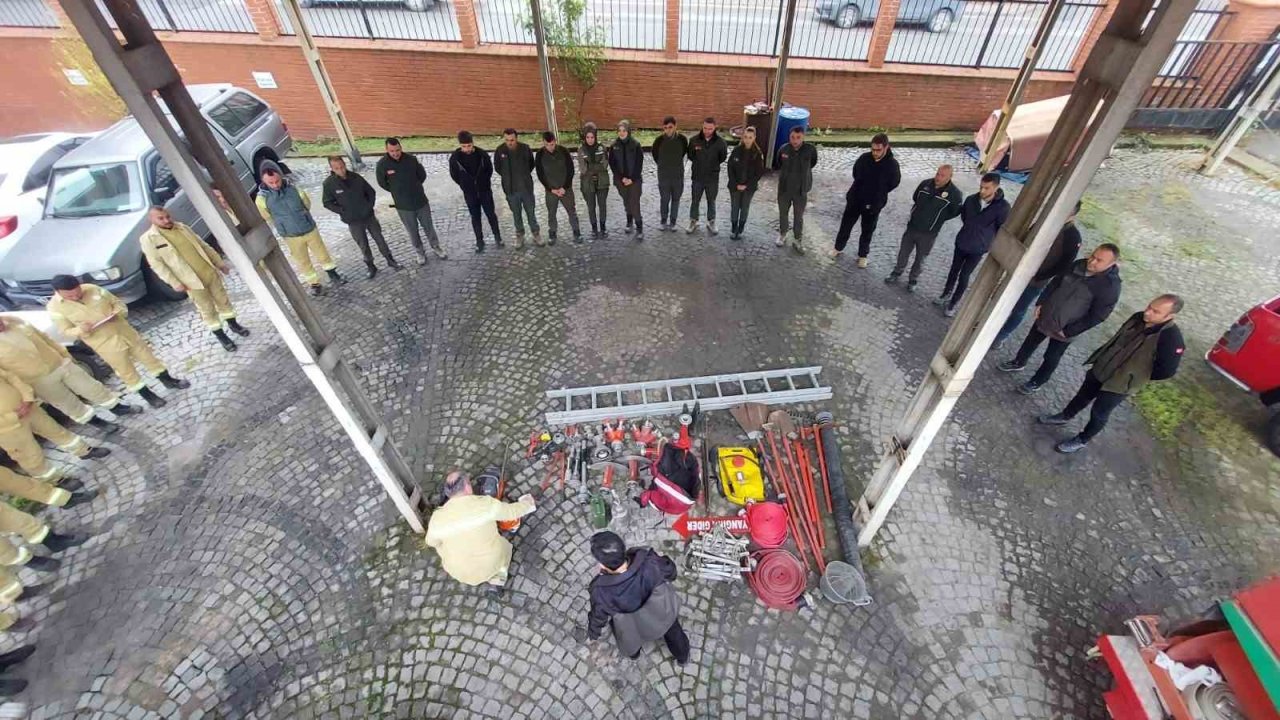 Zonguldak’ta orman yangınlarına karşı eğitim seferberliği