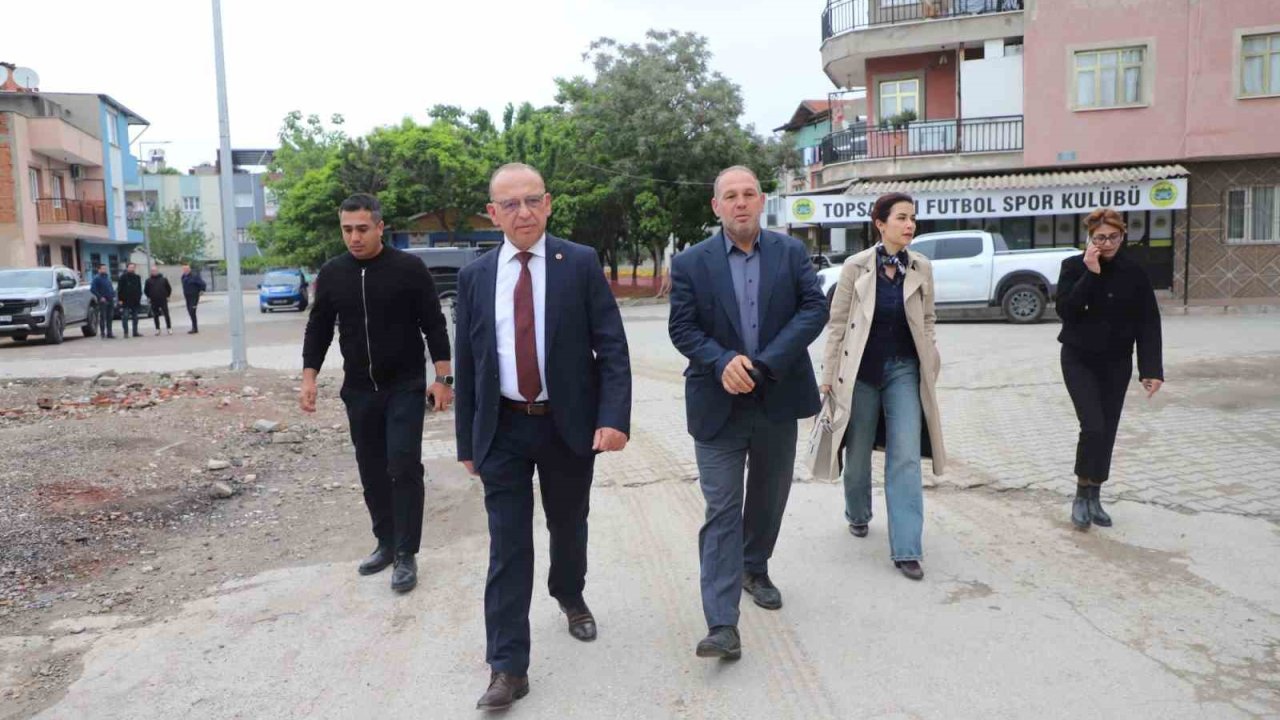 Başkan Akın’dan çalışmalara sıkı takip