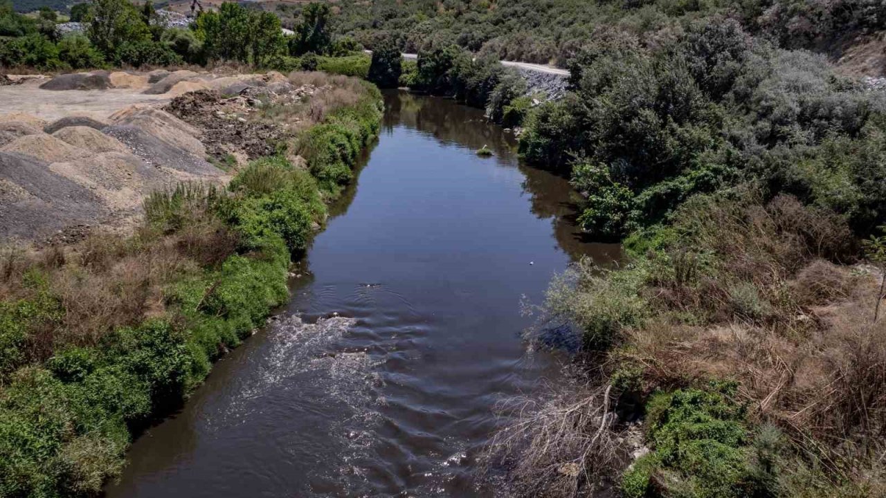 Bursa Büyükşehir kararlı; Nilüfer Çayı temiz akacak müsilaj etkisi azaltılacak