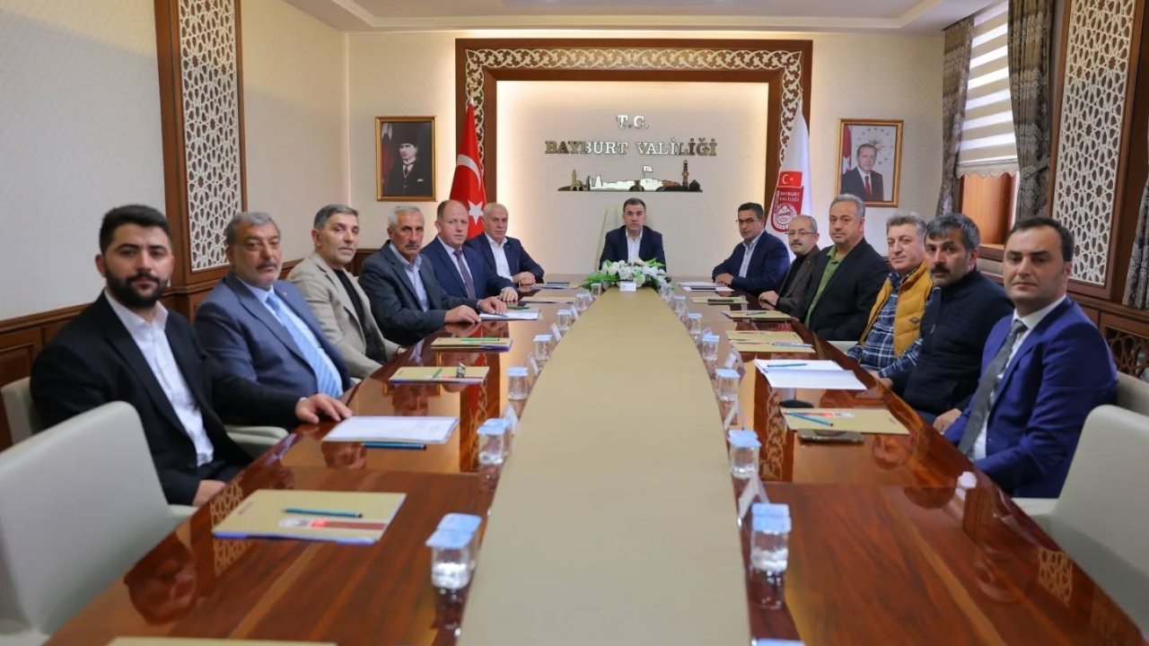 Bayburt OSB’nin mevcut durumu değerlendirildi
