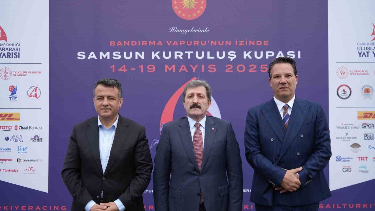 Cumhurbaşkanlığı 6. Uluslararası Yat Yarışları Lansmanı Samsun’da yapıldı