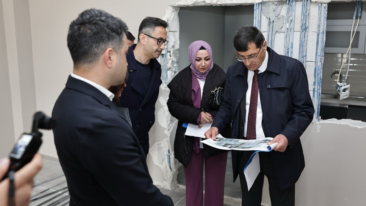 Yaşlı ve Engelli Sağlıklı Yaşam Merkezi’ne inceleme