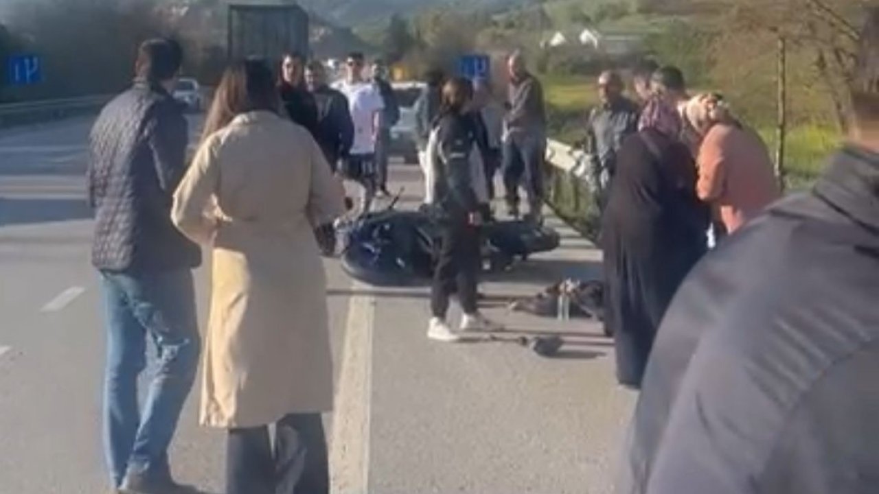 Yenişehir’de kontrolden çıkan motosiklet devrildi: 1 ölü, 1 yaralı