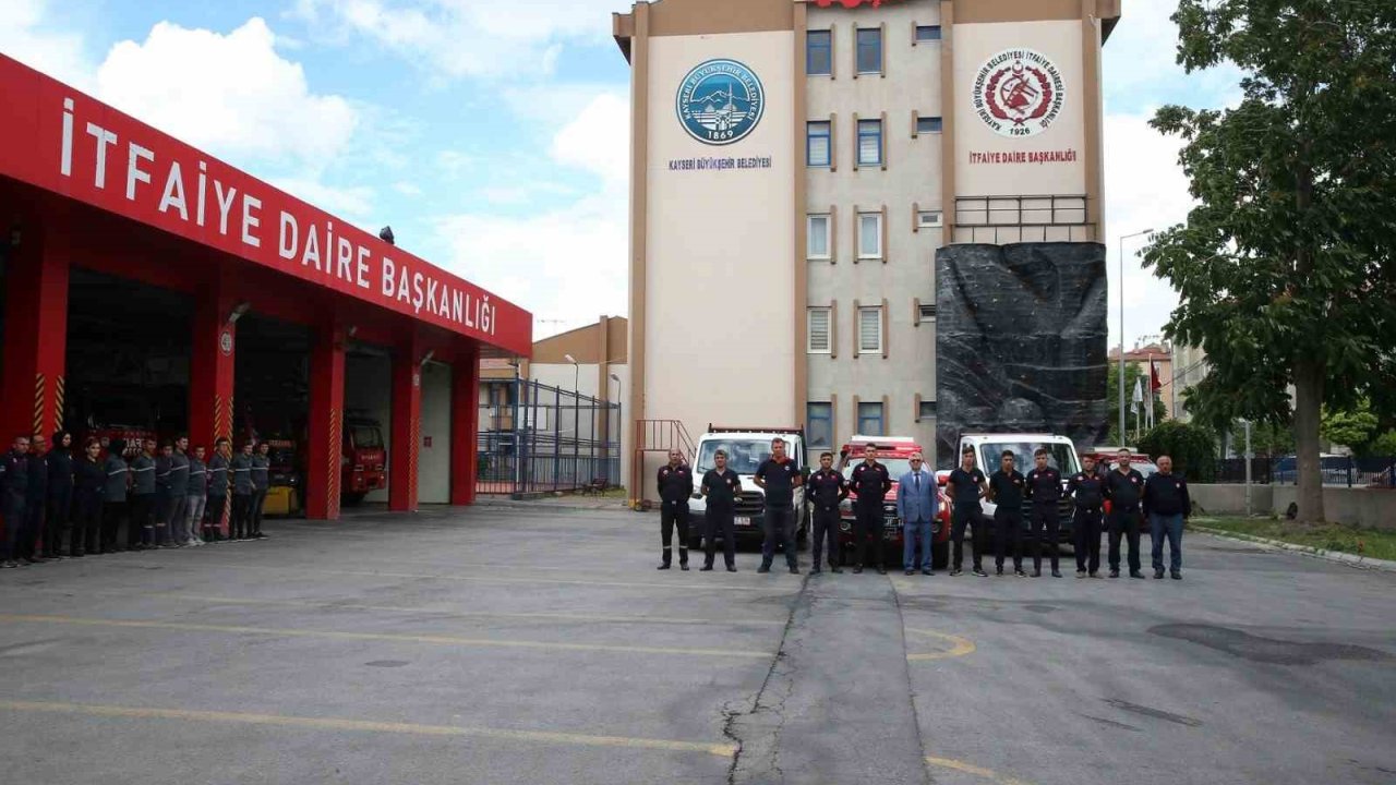 Kayseri İtfaiyesi, bir ayda 567 olaya müdahale etti
