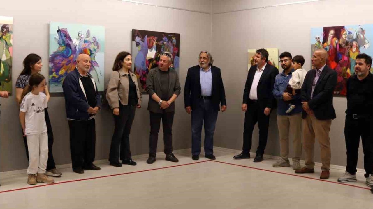 Ferahoğlu, SANKO Sanat Galerisi’nde resim sergisi açtı