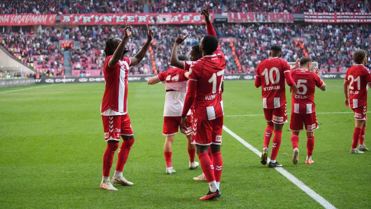 Trendyol Süper Lig: Samsunspor: 3 - Eyüpspor: 0 (Maç sonucu)