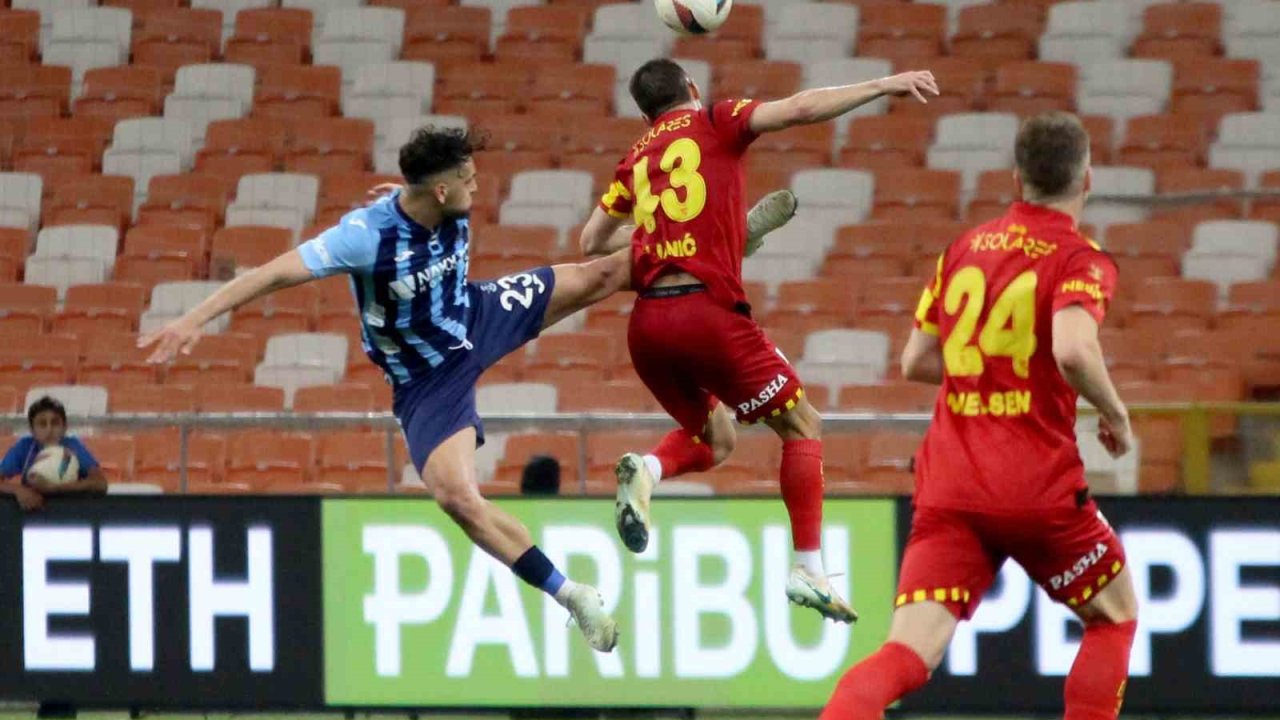 Trendyol Süper Lig: Adana Demirspor: 1 - Göztepe: 2 (Maç sonucu)