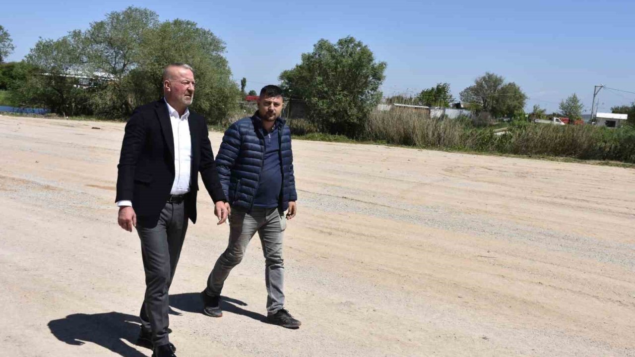 Belediyeden Ortasarıbey’e hizmet çıkarması