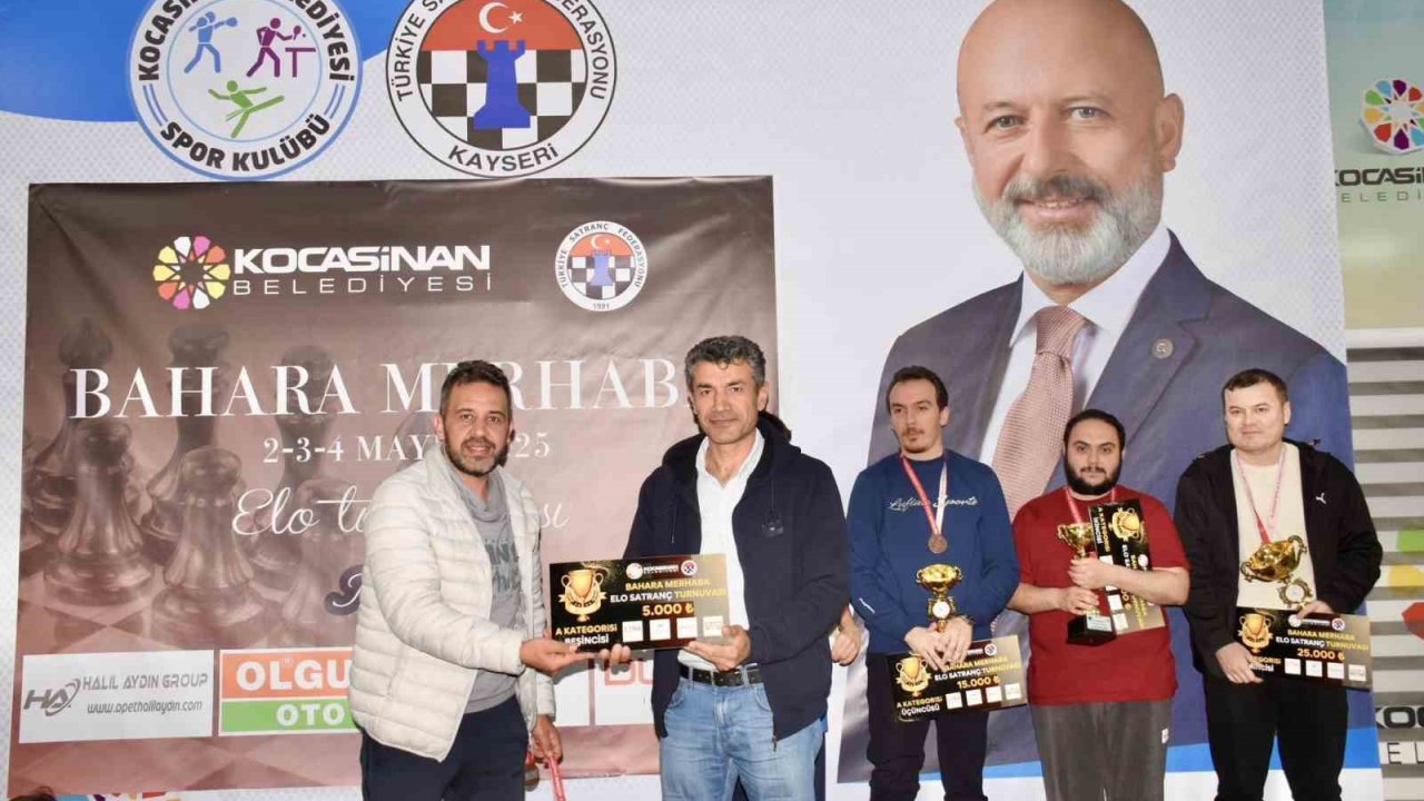 Kocasinan’da ‘Bahara Merhaba Turnuvası’ yoğun ilgi gördü