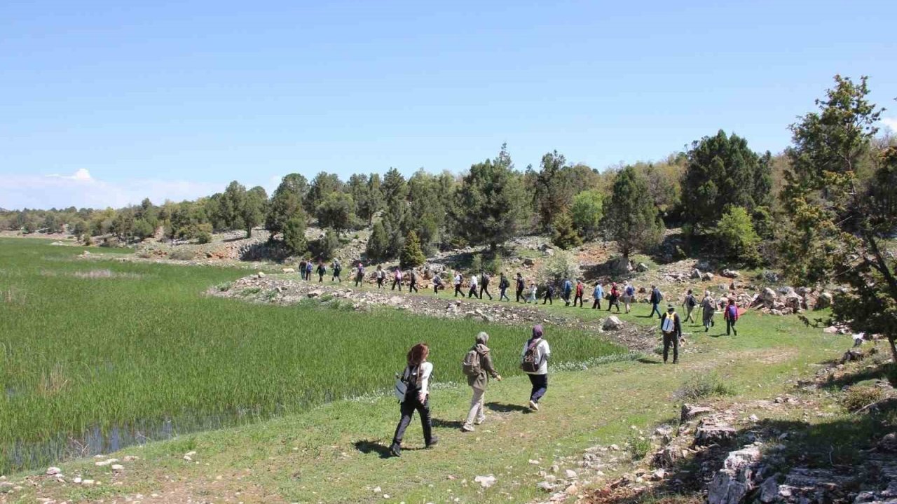 Üniversite öğrencileri, Beyşehir’in botanik hazinelerini keşfetti
