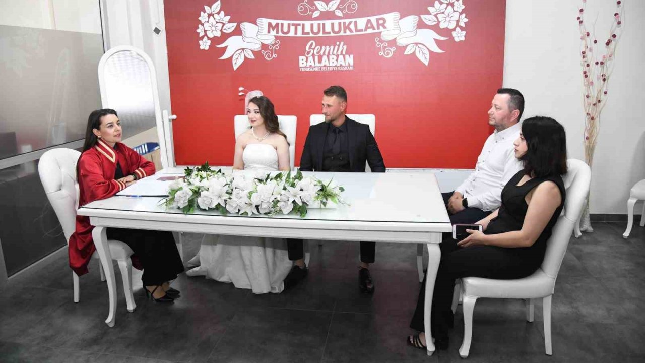 Manisalı çiftler evlenmek için 05.05.2025’i seçti