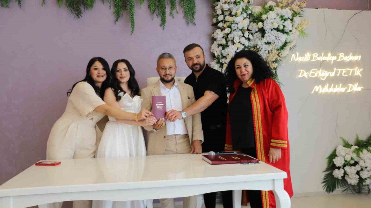 Nazilli’de nikah maratonu