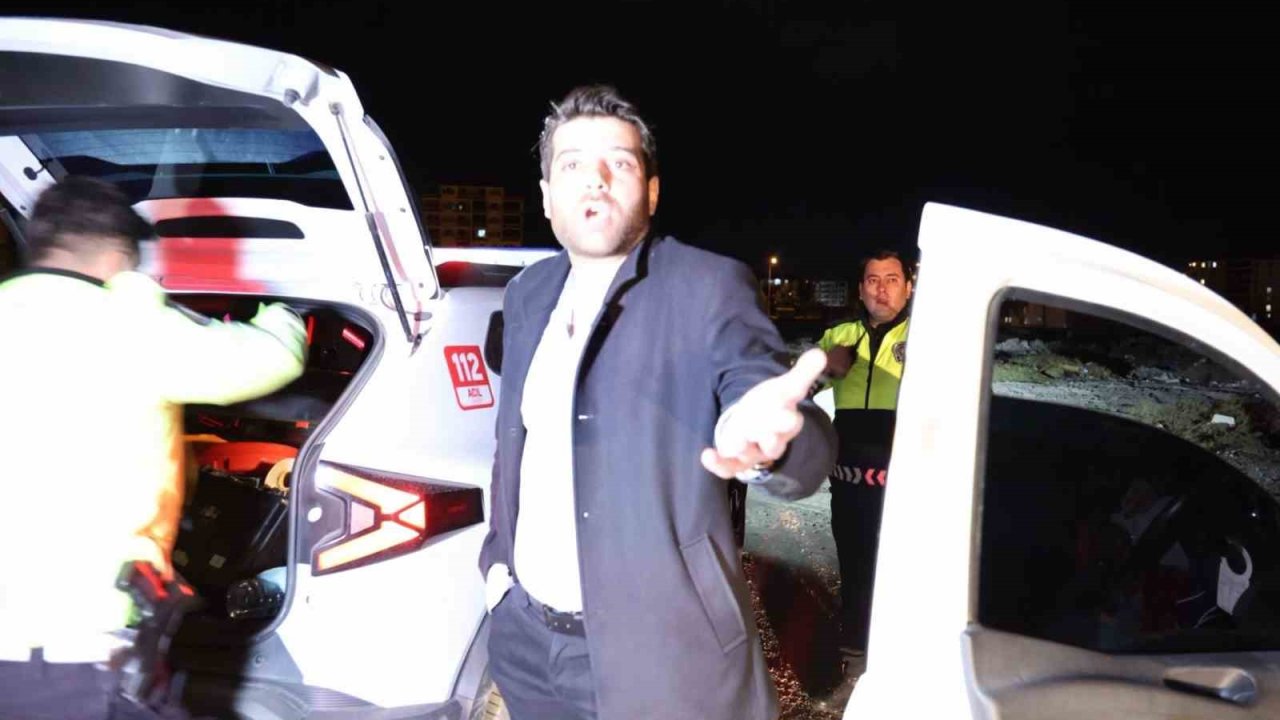 Alkollü araç kullanıp polisten kaçtı, yakalanınca &quot;Bir şey yok&quot; dedi