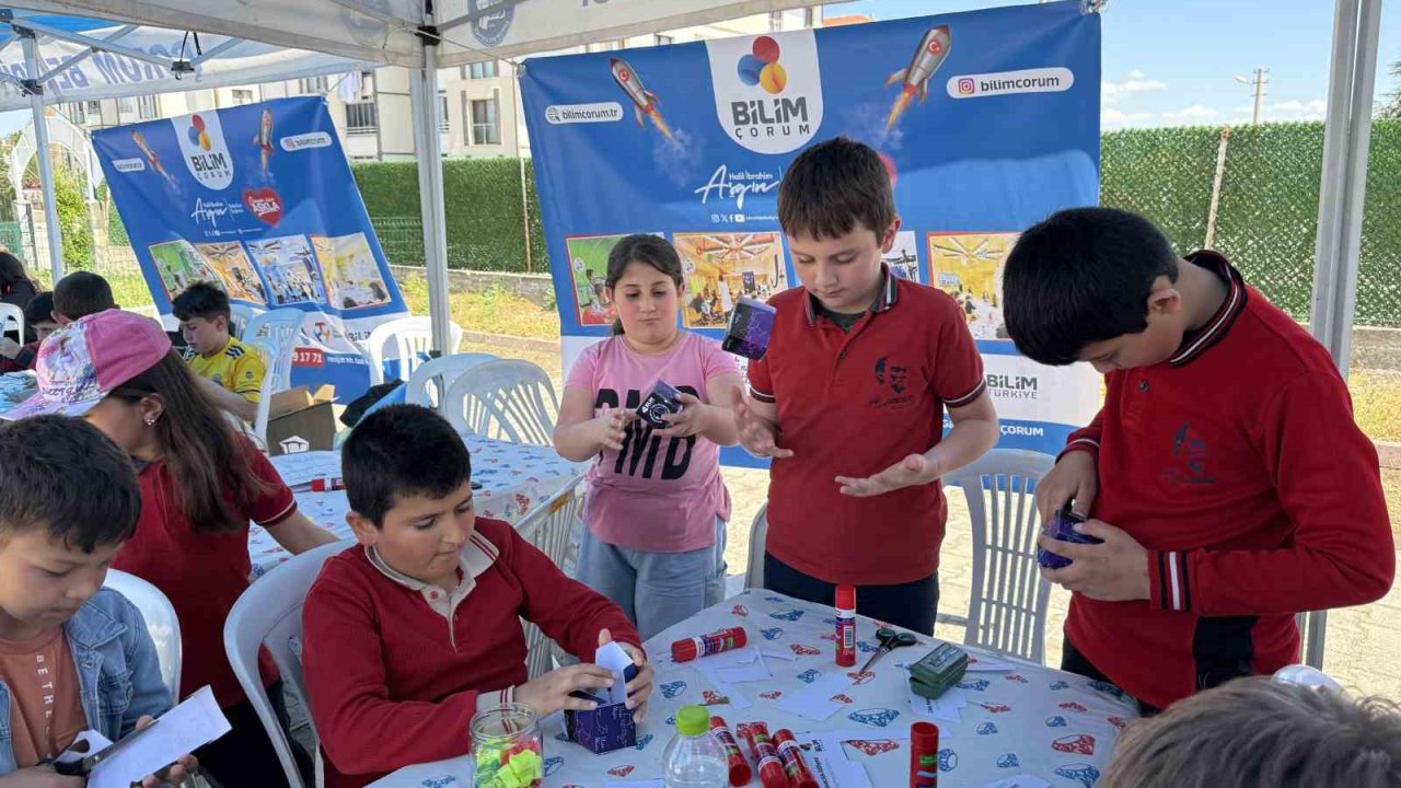 "Bilim Çorum" Dodurga’da öğrencilerle buluştu