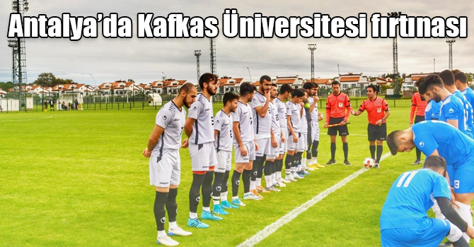 Antalya’da Kafkas Üniversitesi fırtınası
