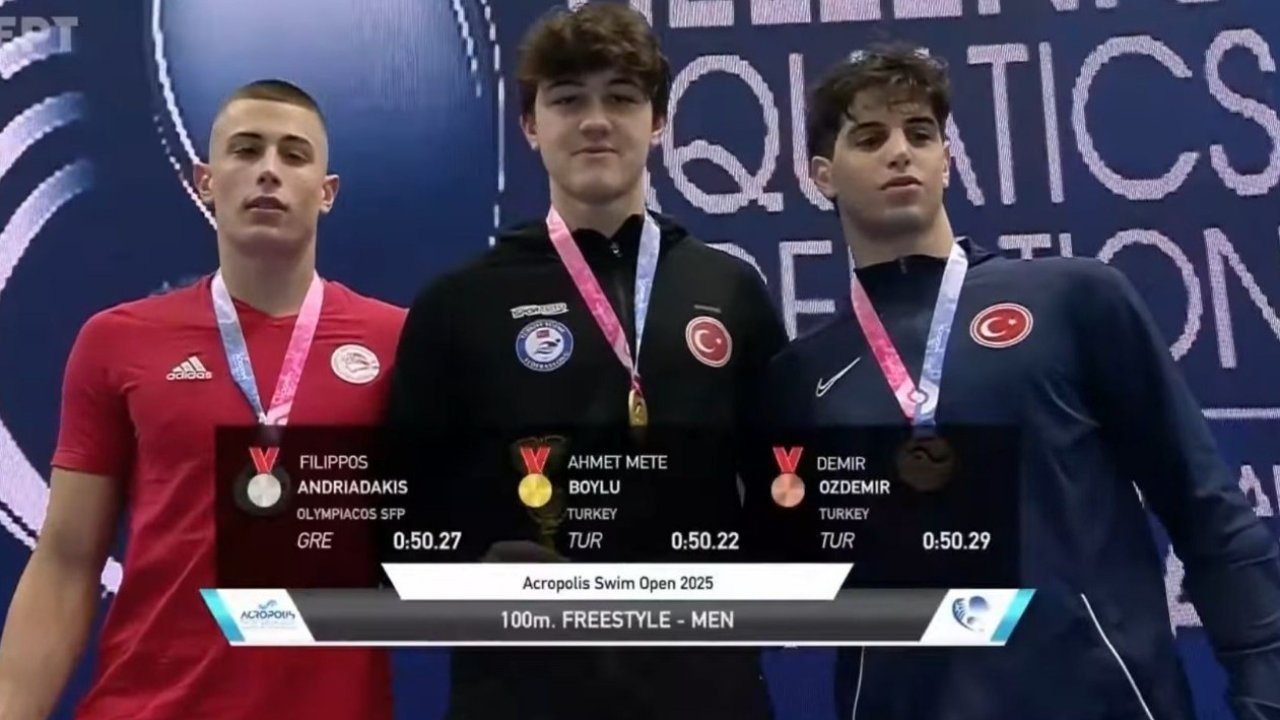 En iyi derecesini yüzdü, tarihe geçti