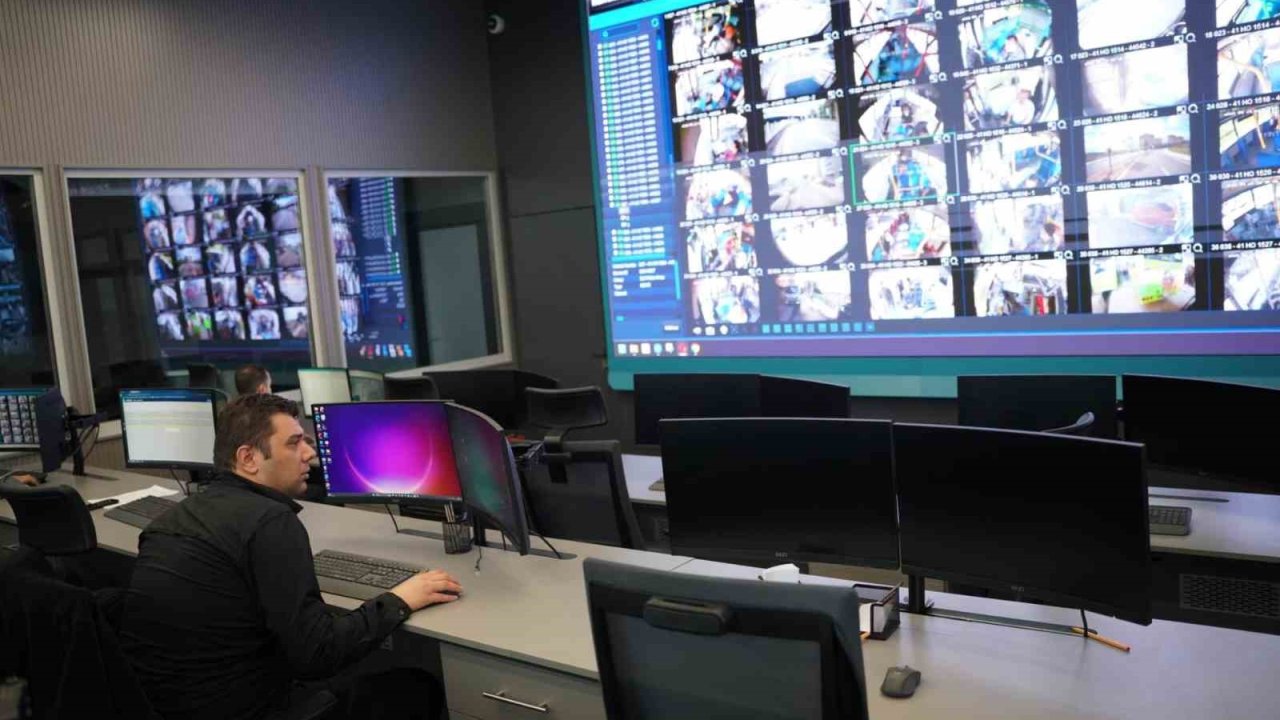 2 bin 222 toplu taşıma aracı anlık denetleniyor
