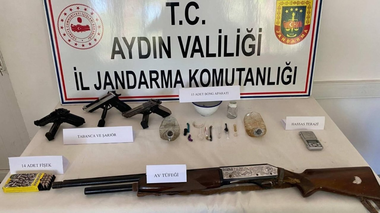 Karacasu’da uyuşturucu operasyonu