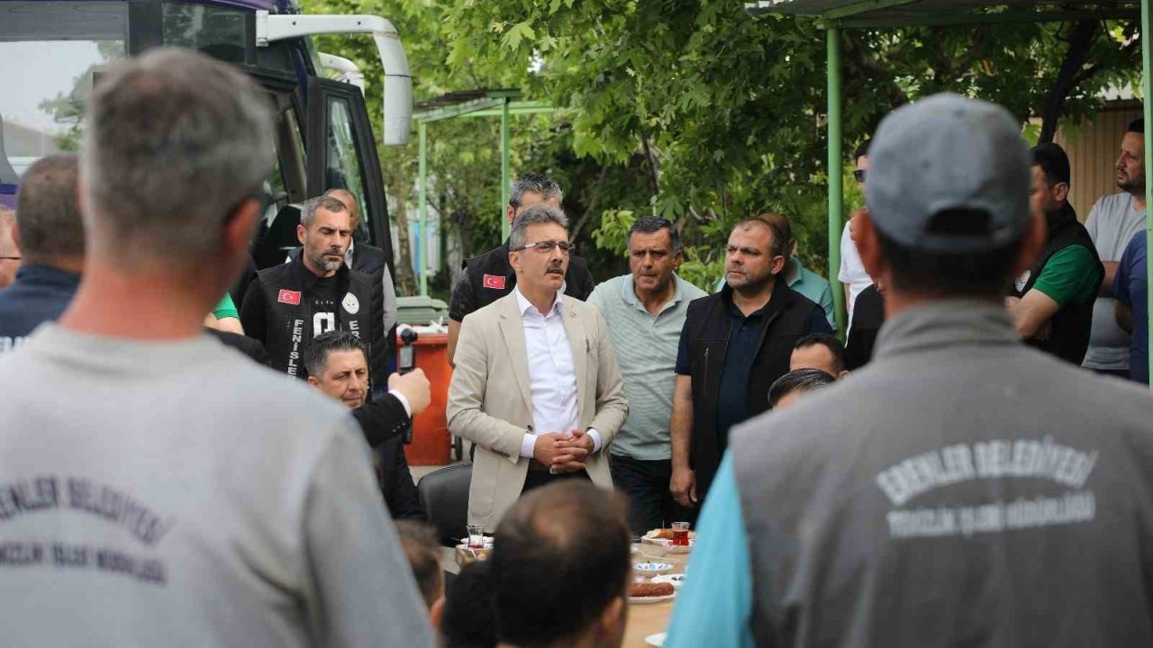 Başkan Şenol Dinç: "Biz büyük bir aileyiz"