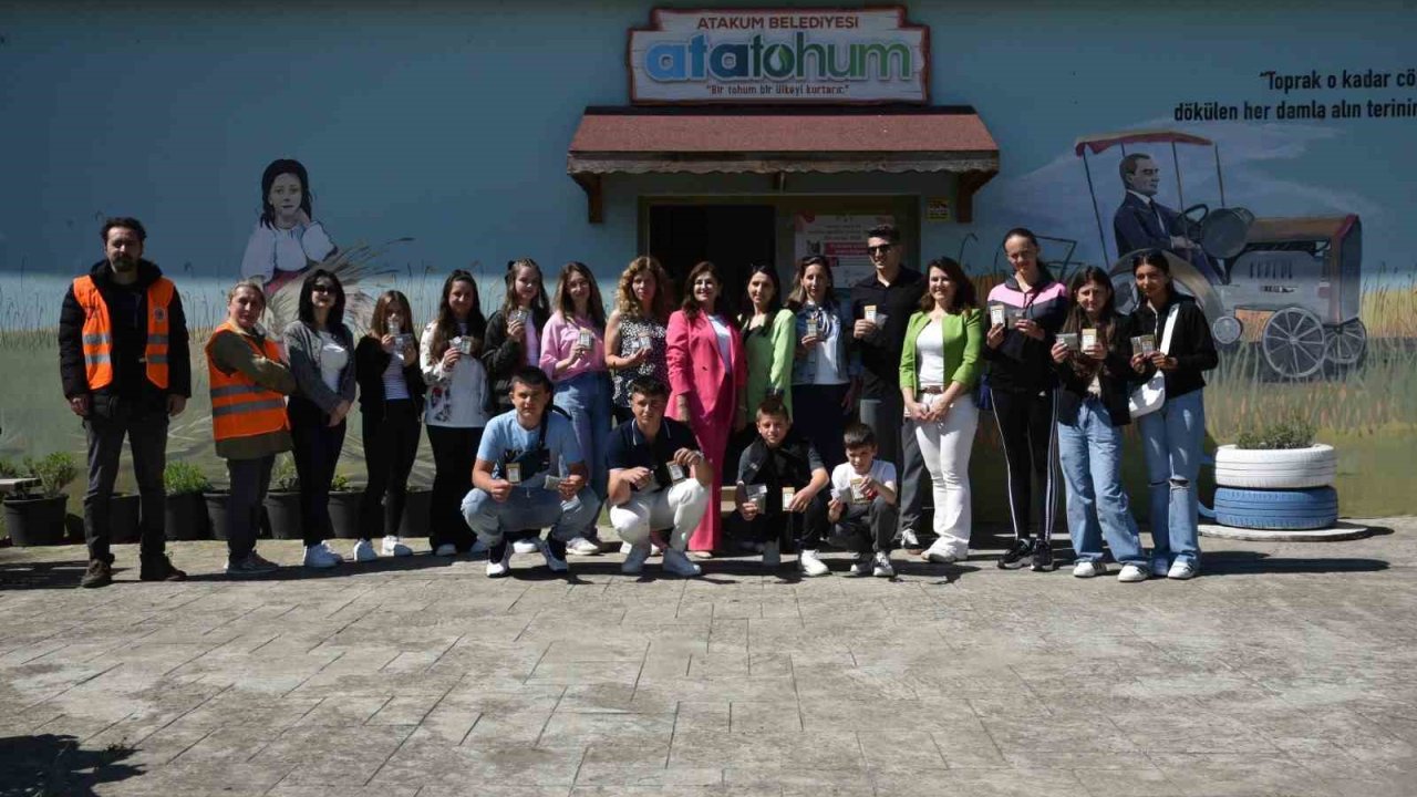 Makedonyalı öğrenciler, Ata Tohum Merkezi’nde