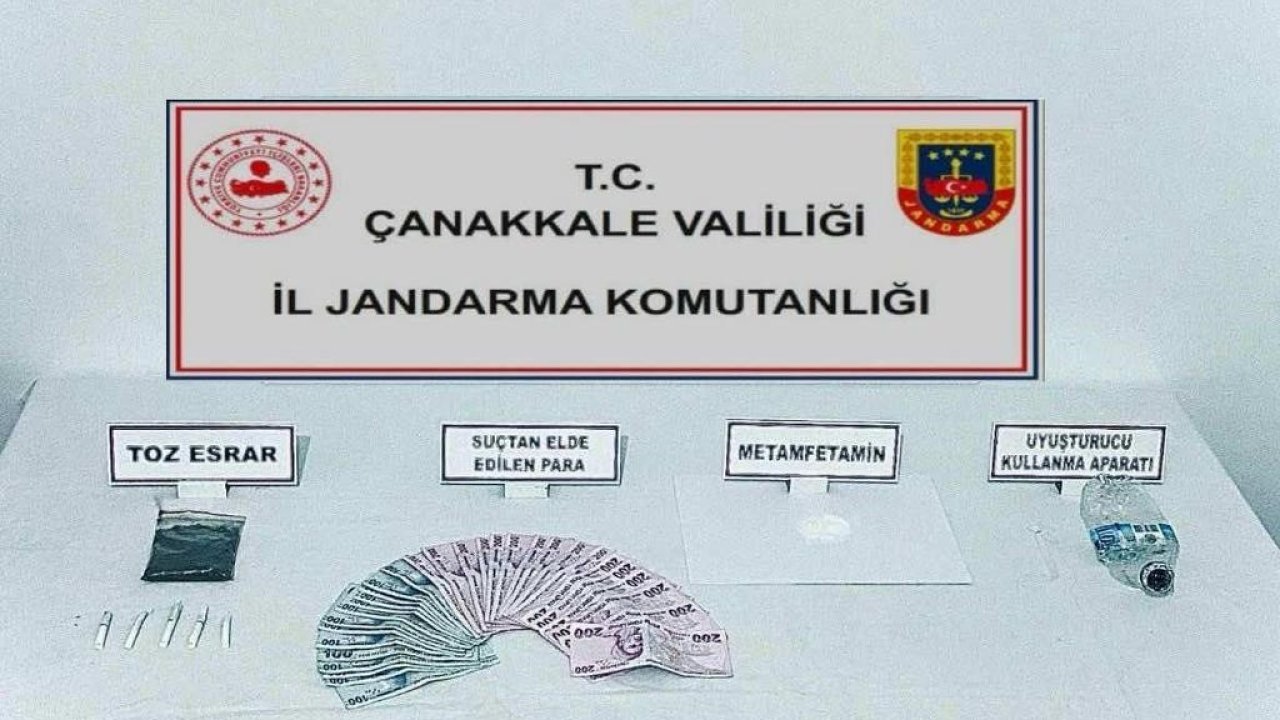 Çanakkale’de düzenlenen uyuşturucu operasyonunda 2 kişi tutuklandı