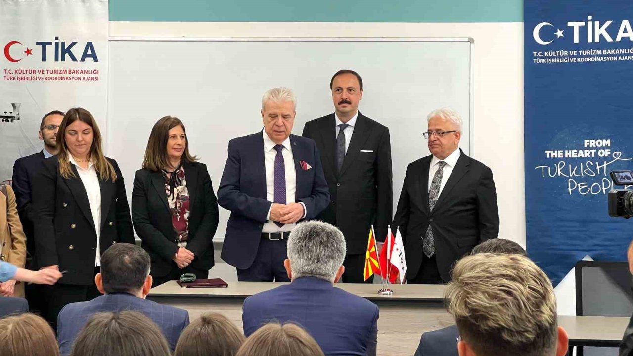 TİKA. Kuzey Makedonya’da Türkçe eğitim sınıflarını yeniliyor