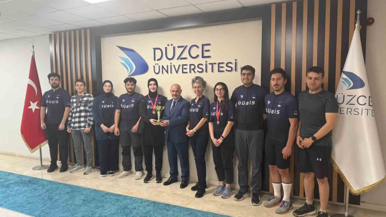 Dağ bisikleti yarışında büyük başarı