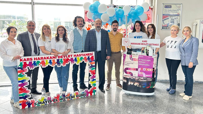 Kars Harakani Devlet Hastanesi’nden El Hijyenine Dikkat Çeken Etkinlik