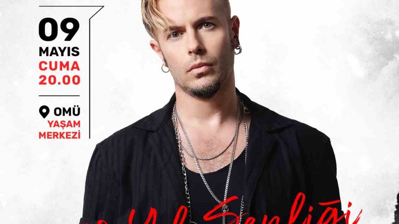 OMÜ’nün 50. Yıl Şenliği Emre Aydın konseri ile başlıyor