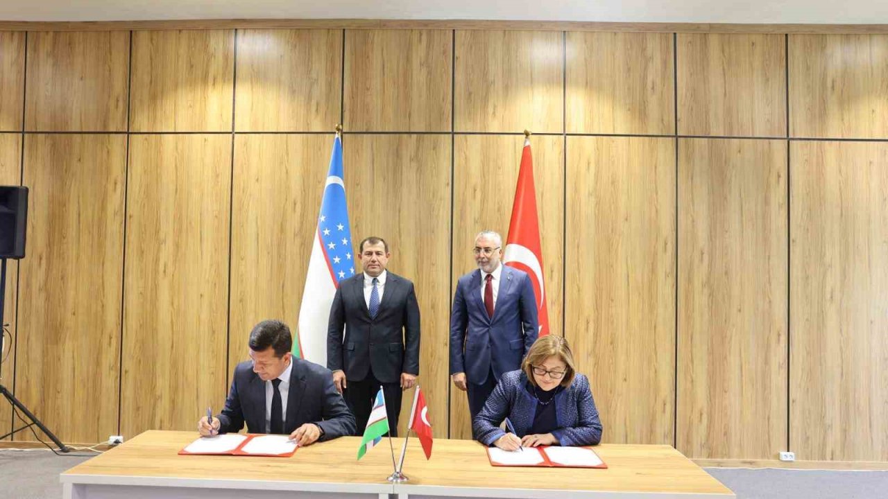 Gaziantep ve Semerkant kardeş şehir oldu