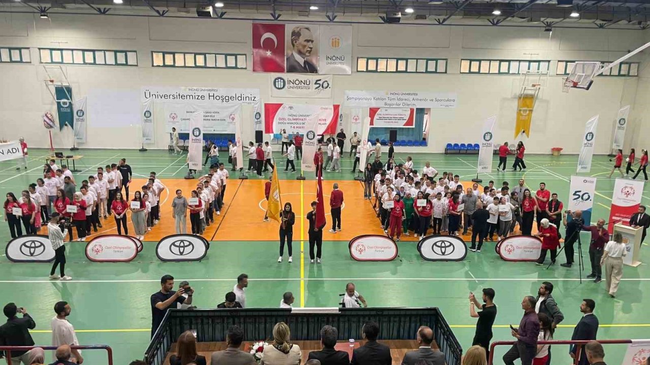 Özel sporcular Doğu Anadolu Bölge Oyunları’nda Malatya’da buluştu