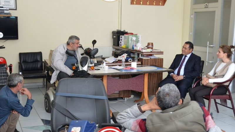 Kars Aile ve Sosyal Hizmetler İl Müdürlüğü’nden Dolunay Derneği’ne Ziyaret