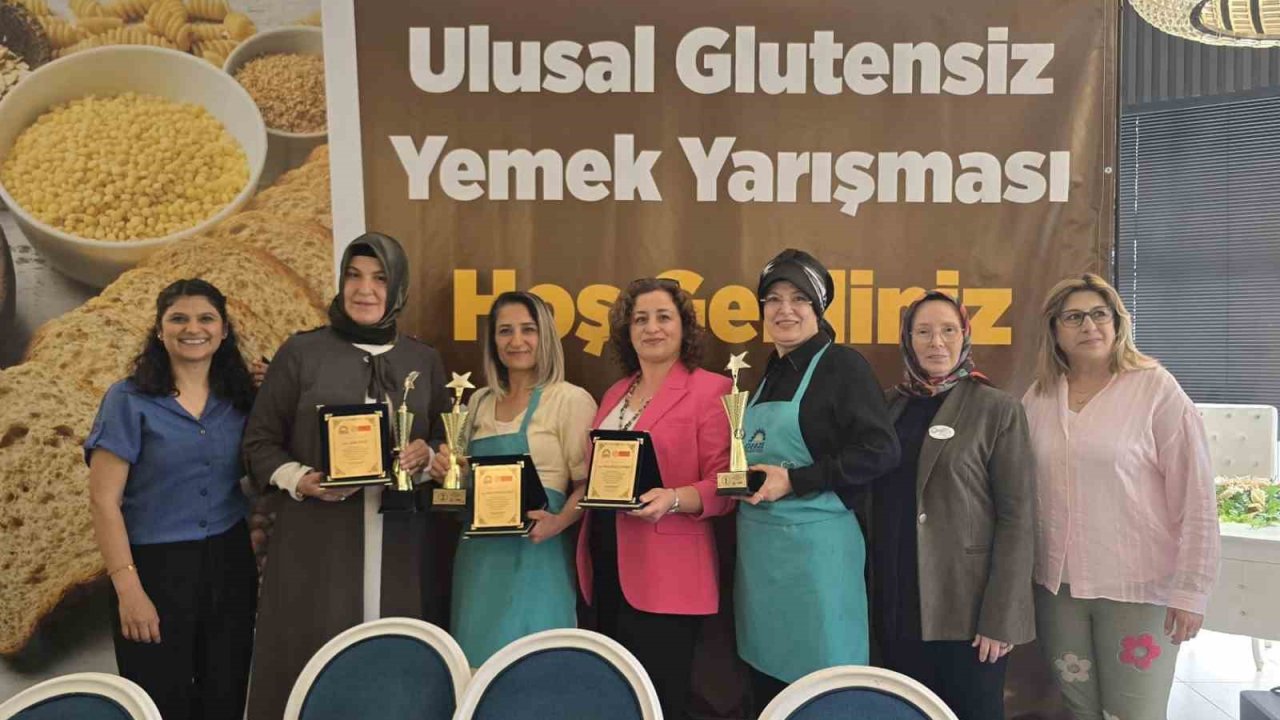Erzurum Çölyak Derneği’ne Glutensiz yemek yarışmasında üçüncülük ödülü