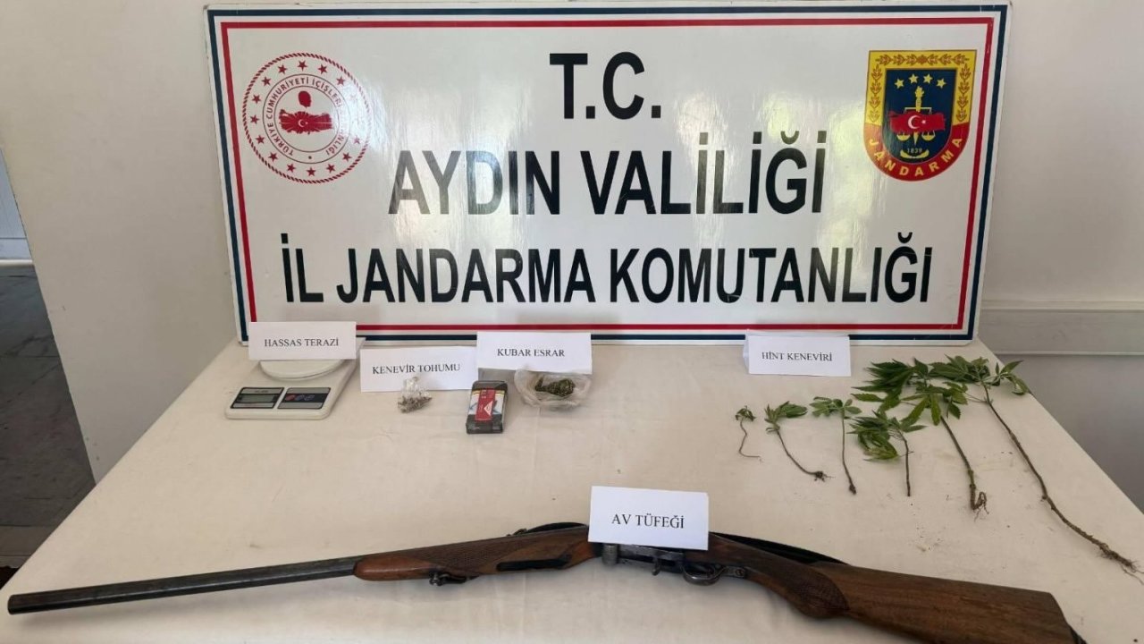 Karacasu’da uyuşturucu madde ele geçirildi