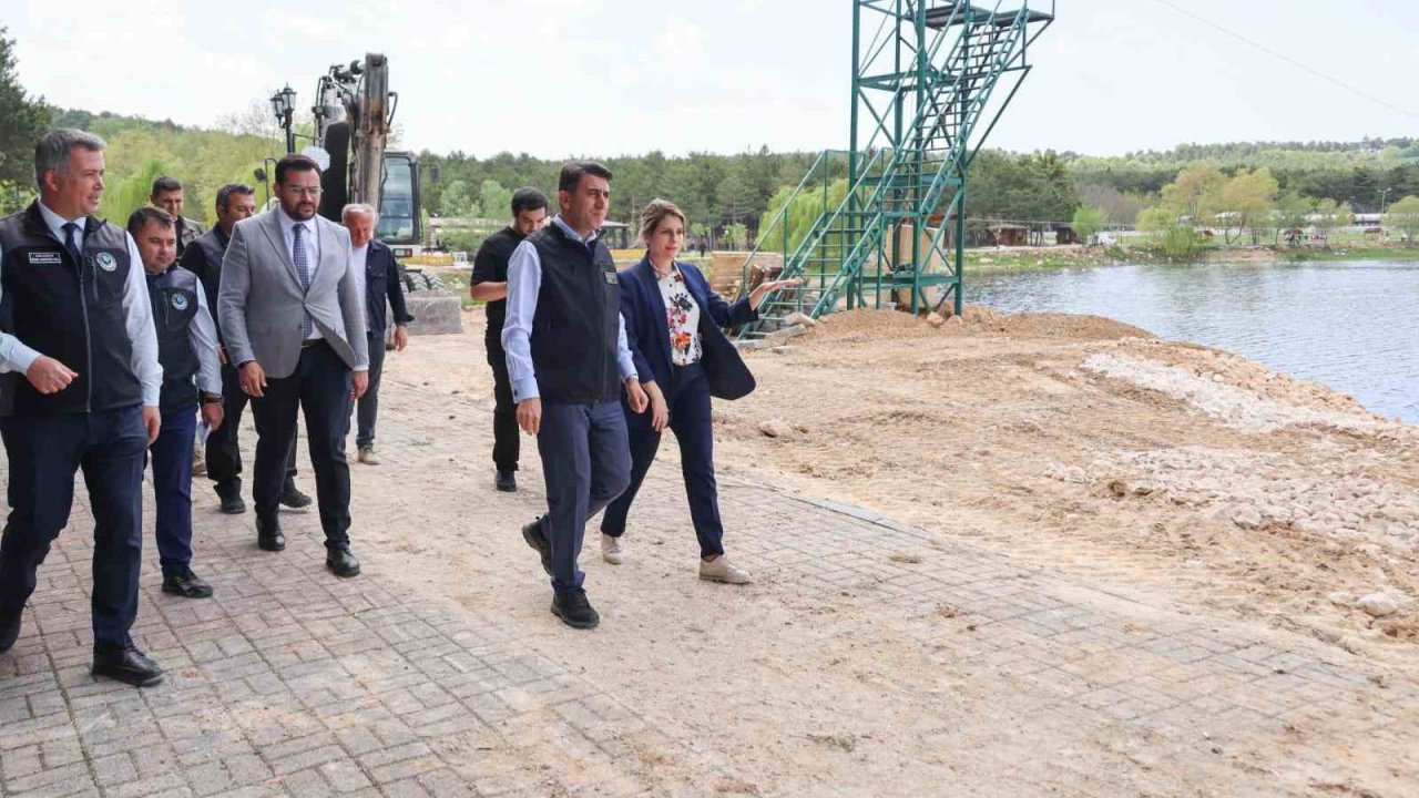 Pelitözü Gölpark yaz sezonuna hazır