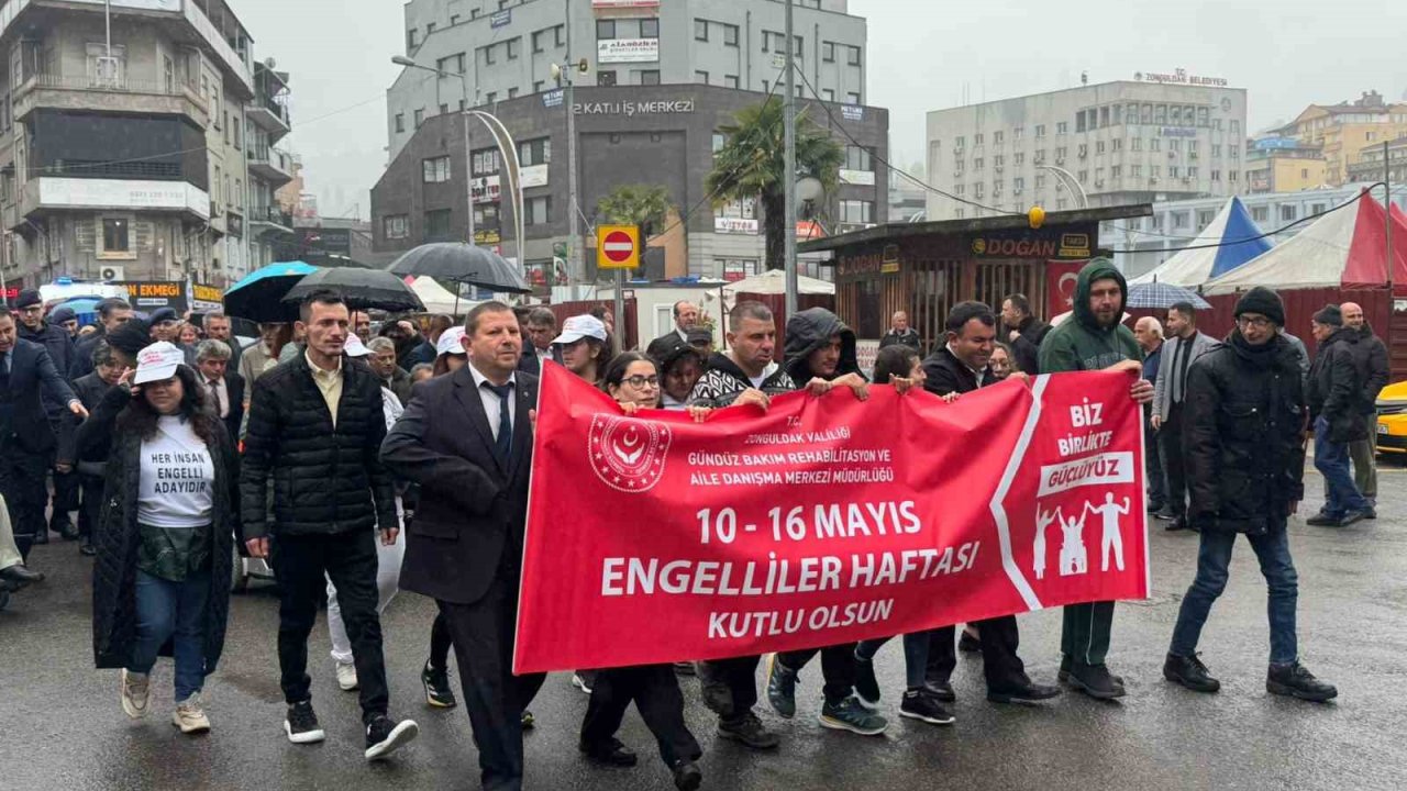 Zonguldak’ta Engelliler Haftası törenle kutlandı