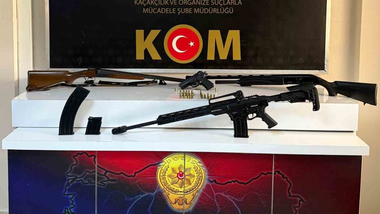 Erzincan’da silah operasyonu; 2 kişi yakalandı