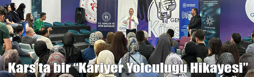 AK Parti Kars Milletvekili Adem Çalkın, Kars’ta Gençlerle Buluştu
