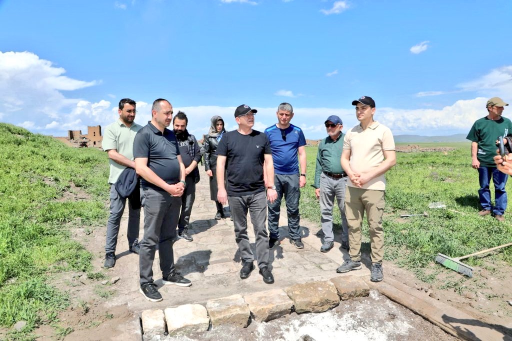 Ani Ören Yeri’ndeki kazı çalışmaları yeniden başladı