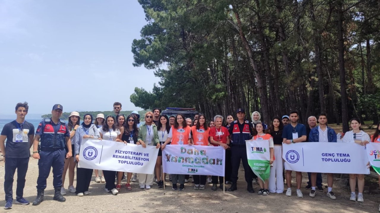 Jandarma 50 öğrenciyi bilgilendirdi