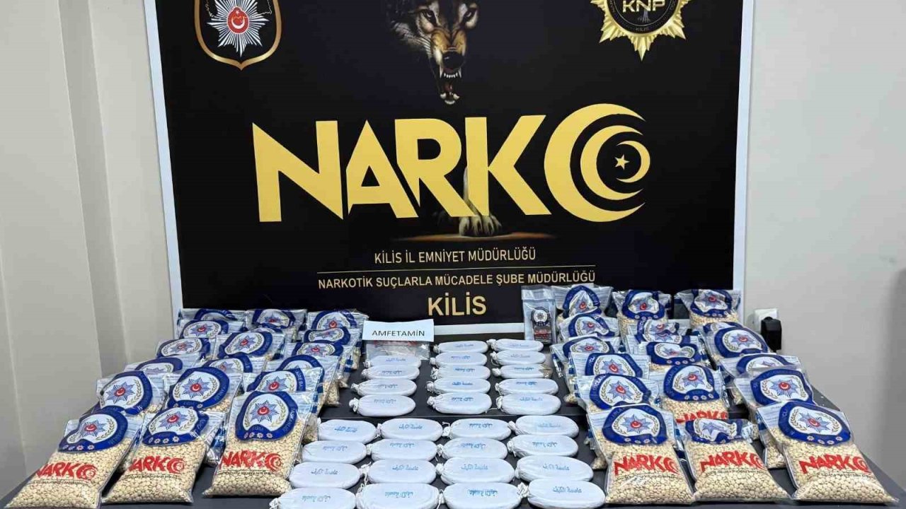 Kilis’te 57 kilo esrar ele geçirildi: 2 şahıs tutuklandı