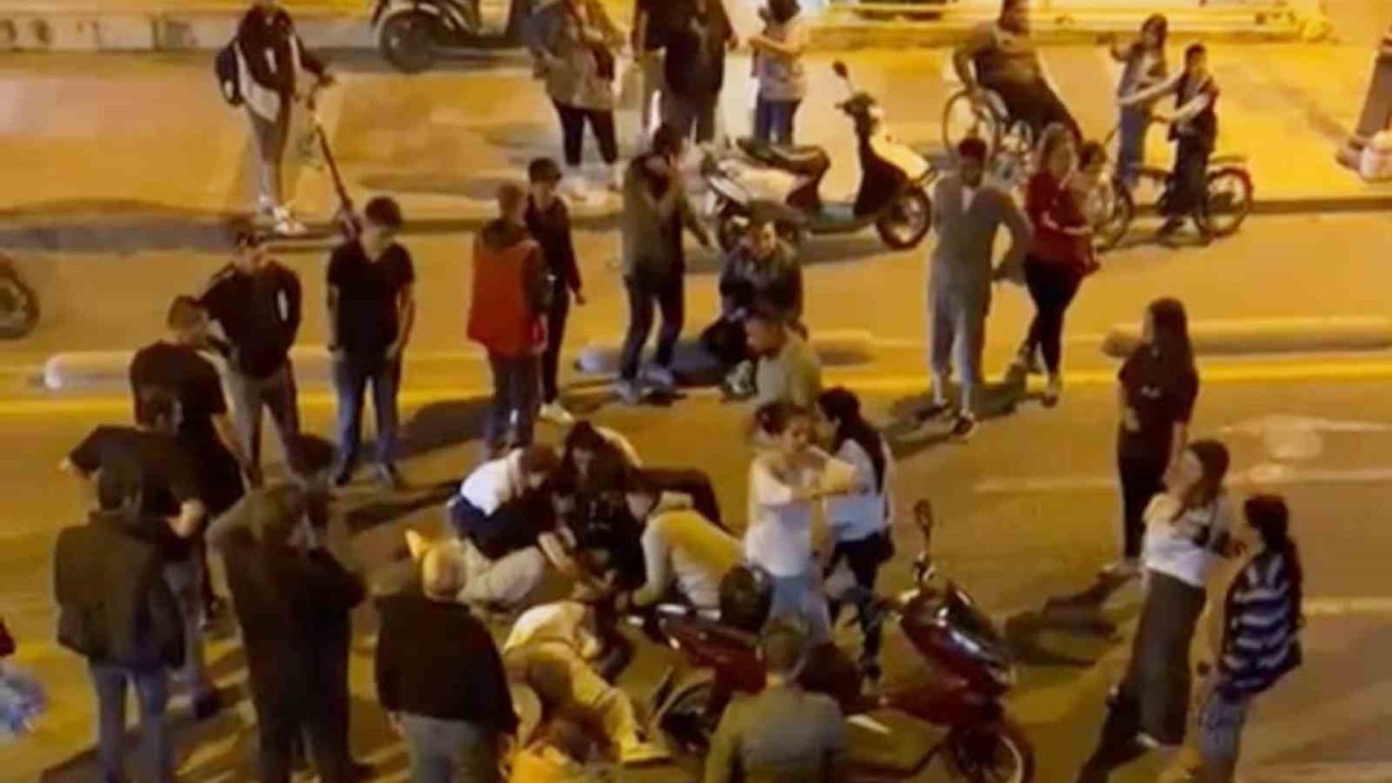 Menteşe’de motosikletler çarpıştı: 3 yaralı