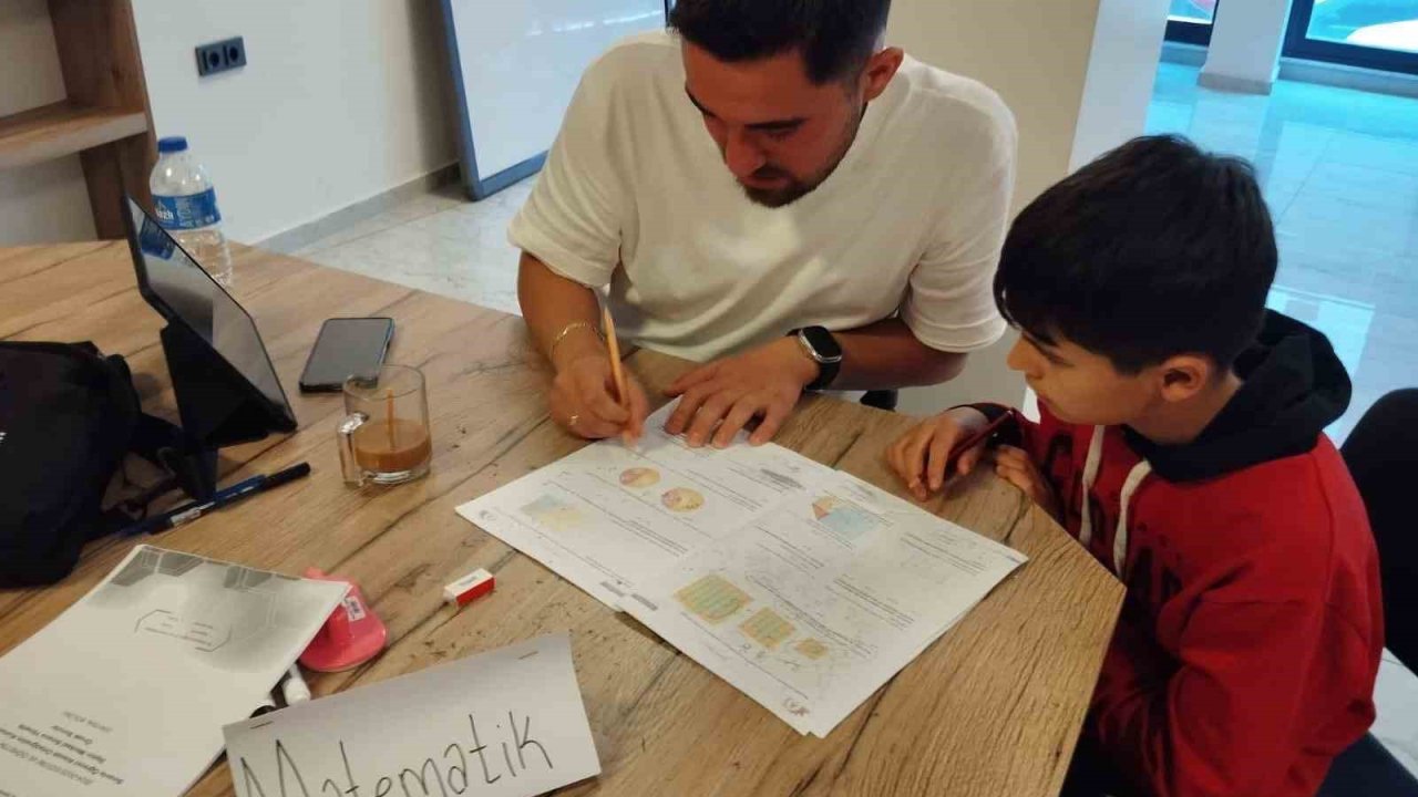 Karacasu’da öğrencilere etüt desteği