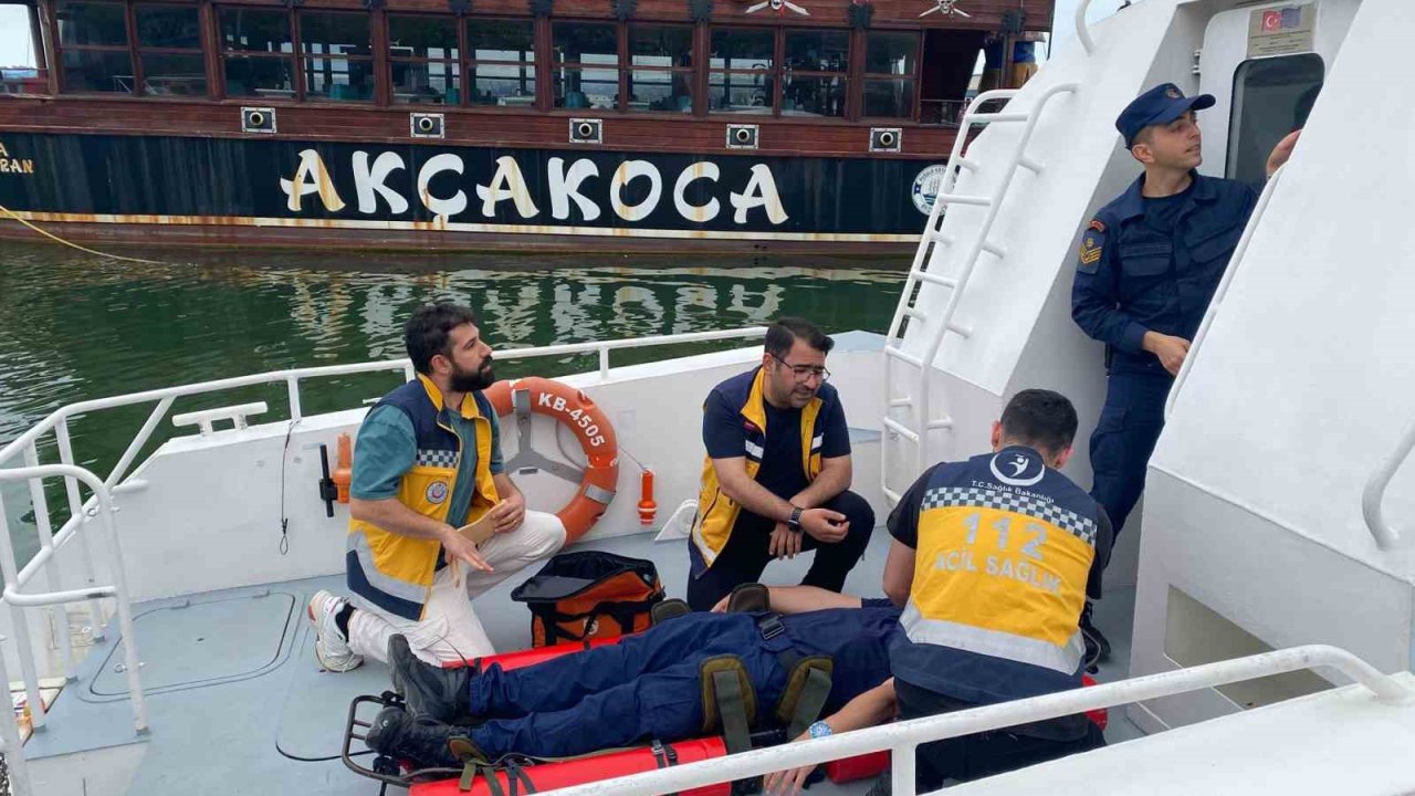 Tıbbi tahliye eğitimi düzenlendi