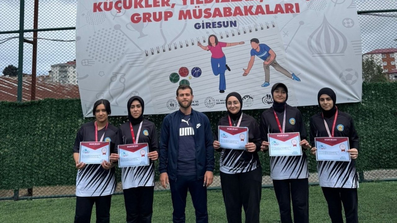 Tercanlı Kız Bocce takımı Türkiye finallerinde